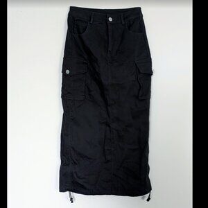 Princess Polly dark gray skirt size 0 with pockets